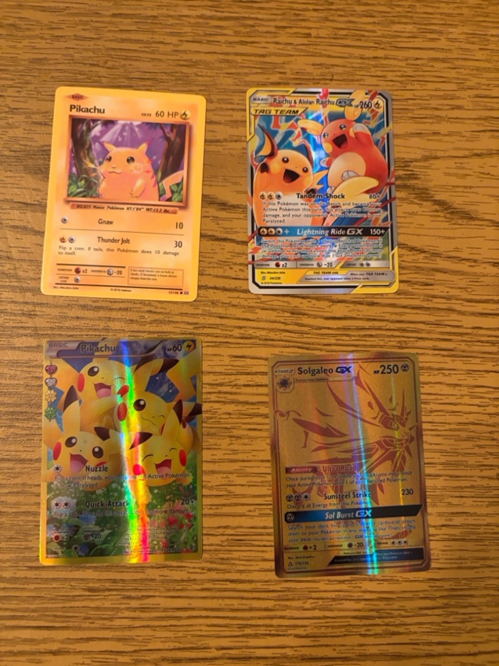 Trading 1 of the 4 for a good deal